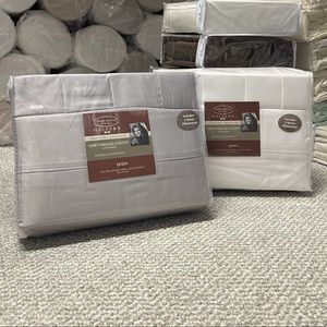 Set of 2 Bundle 1200 Thread Count Kathy Ireland Wrinkle-Reisistant Sheet Sets